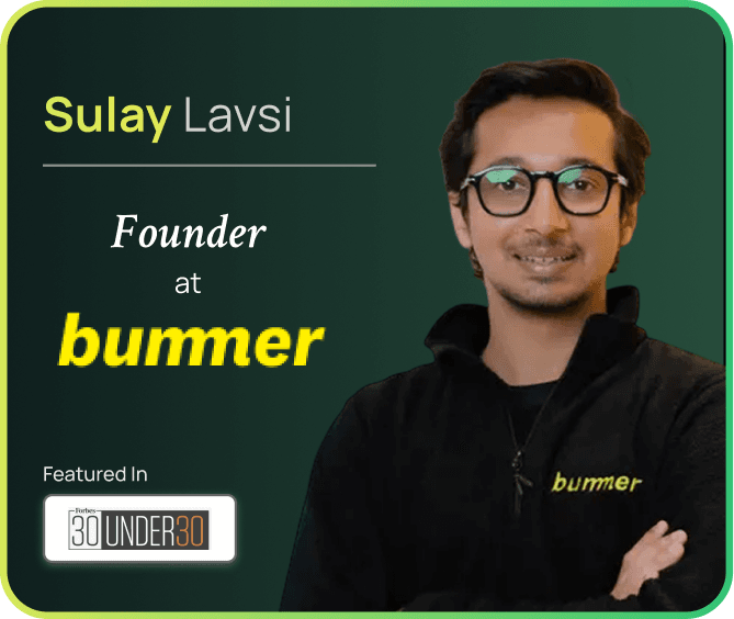 Sulay Lavsi, founder of Bummer